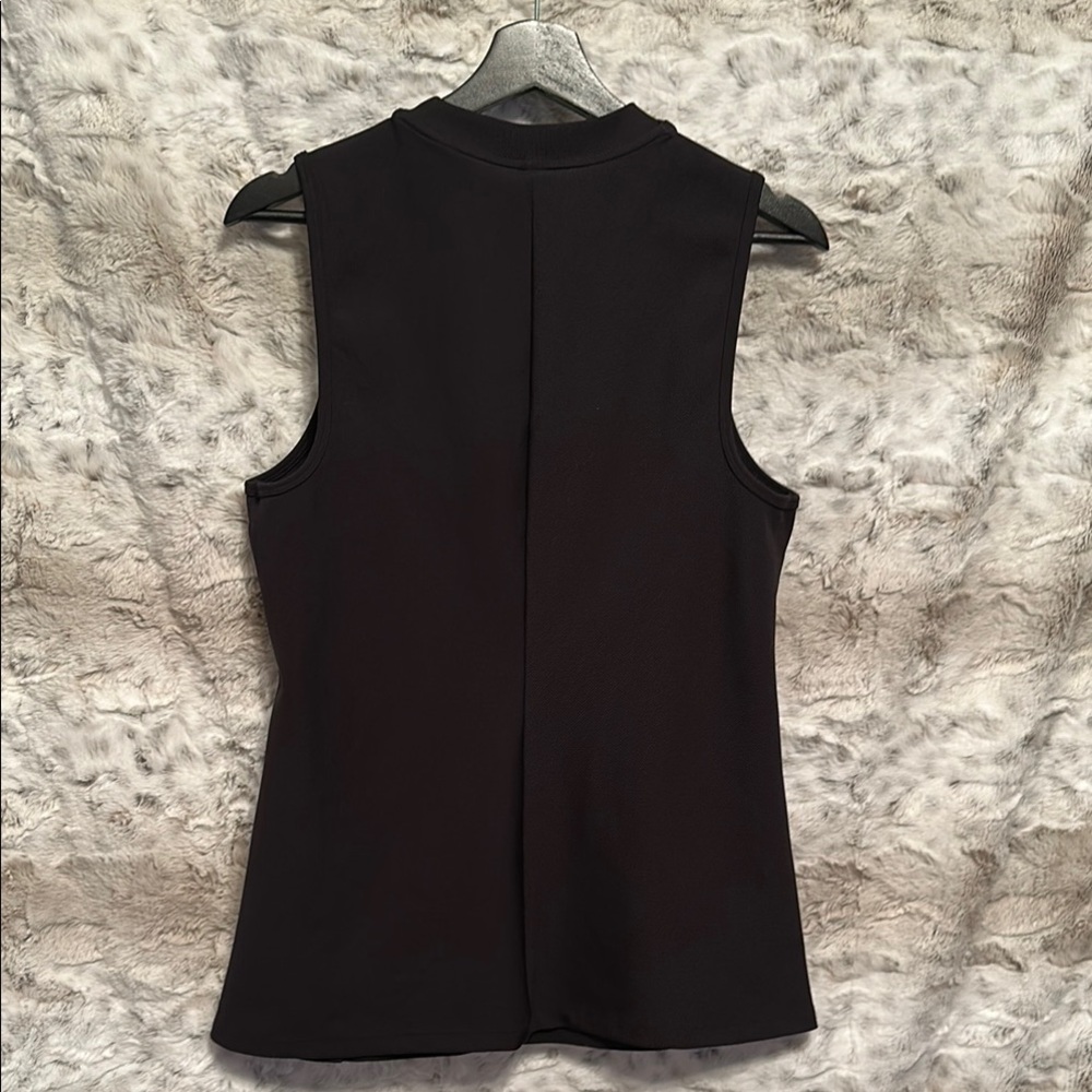 Athleta Elegant Black Sleeveless Top Size L - Picture 2 of 4